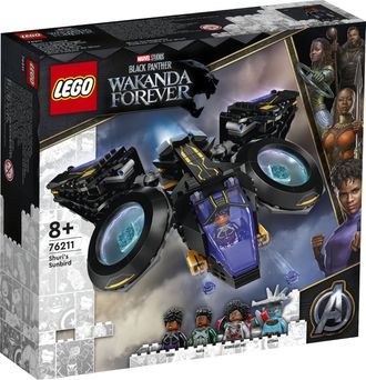 Конструктор Lego Marvel Сонячний птах Шурі (76211) - фото 1 Конструктор Lego Marvel Сонячний птах Шурі (76211) - фото 1