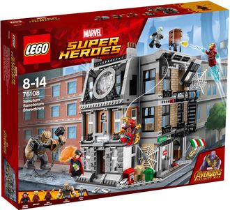 Конструктор Lego Marvel Решающий бой в Санктум Санкторум (76108) - фото 1 Конструктор Lego Marvel Решающий бой в Санктум Санкторум (76108) - фото 1