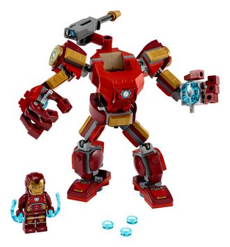 Конструктор Lego Marvel Железный Человек: трансформер (76140) - фото 2 Конструктор Lego Marvel Железный Человек: трансформер (76140) - фото 2