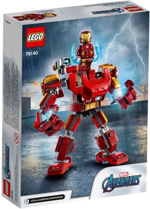 Конструктор Lego Marvel Железный Человек: трансформер (76140) - фото 5 Конструктор Lego Marvel Железный Человек: трансформер (76140) - фото 5