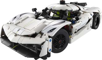 Конструктор Lego technic Koenigsegg Jesko Absolut White (42184) - фото 2 Конструктор Lego technic Koenigsegg Jesko Absolut White (42184) - фото 2