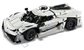 Конструктор Lego technic Koenigsegg Jesko Absolut White (42184) - фото 4 Конструктор Lego technic Koenigsegg Jesko Absolut White (42184) - фото 4