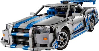 Конструктор Lego Technic Подвійний Форсаж Nissan Skyline GT-R (R34) (42210) - фото 2 Конструктор Lego Technic Подвійний Форсаж Nissan Skyline GT-R (R34) (42210) - фото 2