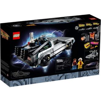 Конструктор Lego Icons Назад в будущее: Машина времени Делориан (10300) - фото 7
