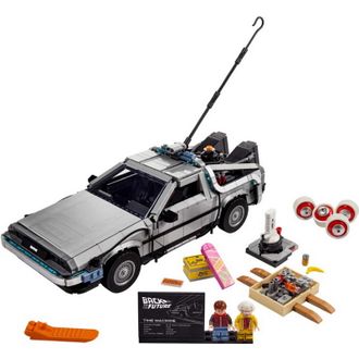 Конструктор Lego Icons Назад в будущее: Машина времени Делориан (10300) - фото 2