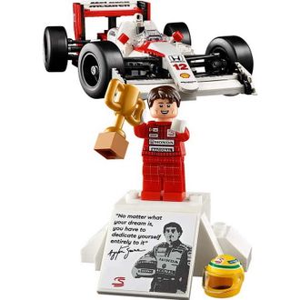Конструктор Lego McLaren MP4/4 и Айртон Сенна (10330) - фото 4 Конструктор Lego McLaren MP4/4 и Айртон Сенна (10330) - фото 4