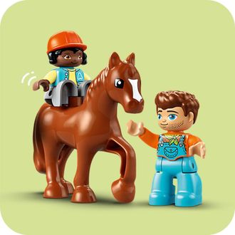 Конструктор Lego Duplo Town Уход за животными на ферме 10416 - фото 6 Конструктор Lego Duplo Town Уход за животными на ферме 10416 - фото 6