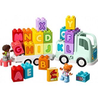 Конструктор Lego DUPLO Town Вантажівка з абеткою (10421) - фото 2 Конструктор Lego DUPLO Town Вантажівка з абеткою (10421) - фото 2