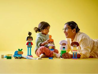 Конструктор Lego Duplo Town Конструктор людей із сильними емоціями 10423 - фото 5 Конструктор Lego Duplo Town Конструктор людей із сильними емоціями 10423 - фото 5