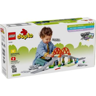 Конструктор Lego DUPLO Залізничний міст і колії. Додатковий набір (10426) - фото 3 Конструктор Lego DUPLO Залізничний міст і колії. Додатковий набір (10426) - фото 3