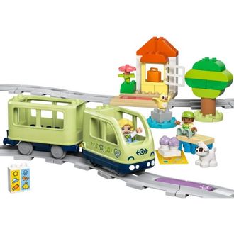Конструктор Lego DUPLO Town Интерактивный приключенческий поезд (10427) - фото 2 Конструктор Lego DUPLO Town Интерактивный приключенческий поезд (10427) - фото 2