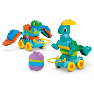 Конструктор Lego Duplo Town Динозаври на колесах 3в1 (10451) - фото 6 Конструктор Lego Duplo Town Динозаври на колесах 3в1 (10451) - фото 6