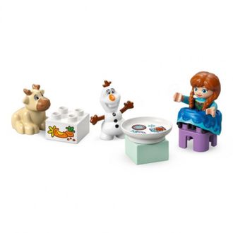 Конструктор Lego Duplo Disney Вечеринка в ледяном дворце Эльзы и Анны (10455) - фото 3