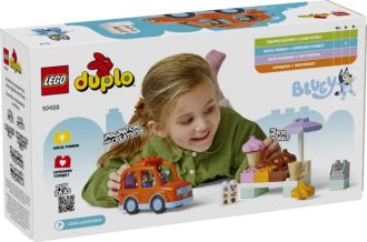 Конструктор LEGO DUPLO Bluey Путешествие с мороженым из Блуи (10458) - фото 1 Конструктор LEGO DUPLO Bluey Путешествие с мороженым из Блуи (10458) - фото 1