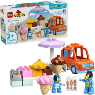 Конструктор LEGO DUPLO Bluey Путешествие с мороженым из Блуи (10458) - фото 2 Конструктор LEGO DUPLO Bluey Путешествие с мороженым из Блуи (10458) - фото 2