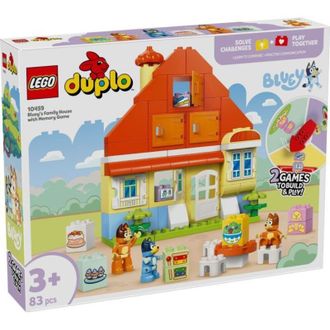 Конструктор LEGO DUPLO Bluey Родинний будинок Блуї з грою на запам'ятовування (10459) - фото 1