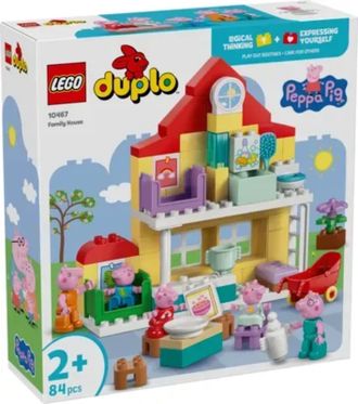 Конструктор LEGO DUPLO Peppa Pig Семейный дом (10467) - фото 1 Конструктор LEGO DUPLO Peppa Pig Семейный дом (10467) - фото 1