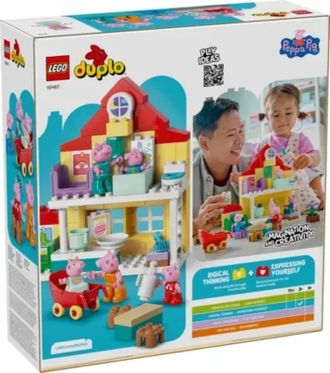 Конструктор LEGO DUPLO Peppa Pig Семейный дом (10467) - фото 3 Конструктор LEGO DUPLO Peppa Pig Семейный дом (10467) - фото 3