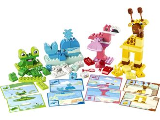 Конструктор LEGO DUPLO Town Игра по строительству животных (10472) - фото 2 Конструктор LEGO DUPLO Town Игра по строительству животных (10472) - фото 2