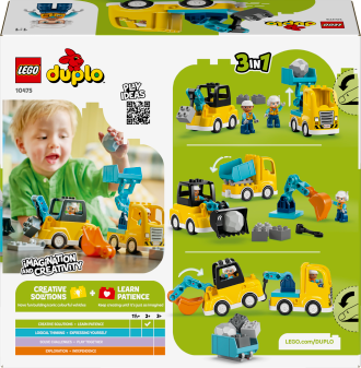 Конструктор LEGO DUPLO Town 3-в-1 Строительная техника (10475) - фото 2