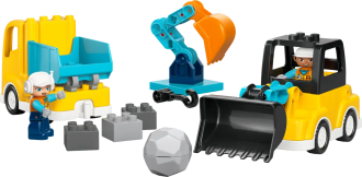 Конструктор LEGO DUPLO Town 3-в-1 Строительная техника (10475) - фото 3