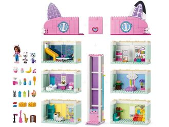 Конструктор Lego Gabby's Dollhouse Ляльковий будиночок Ґаббі (10788) - фото 2 Конструктор Lego Gabby's Dollhouse Ляльковий будиночок Ґаббі (10788) - фото 2
