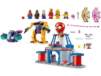 Конструктор Lego Spidey Паутинная штаб-квартира команды Паука 10794 - фото 6 Конструктор Lego Spidey Паутинная штаб-квартира команды Паука 10794 - фото 6
