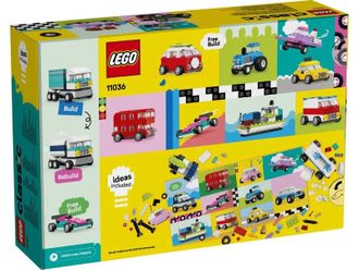 Конструктор Lego Classic Творчі транспортні засоби (11036) - фото 17 Конструктор Lego Classic Творчі транспортні засоби (11036) - фото 17