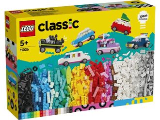 Конструктор Lego Classic Творчі транспортні засоби (11036) - фото 1 Конструктор Lego Classic Творчі транспортні засоби (11036) - фото 1