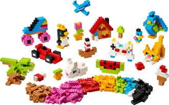 Конструктор LEGO Classic Креативные красочные кубики (11045) - фото 2 Конструктор LEGO Classic Креативные красочные кубики (11045) - фото 2