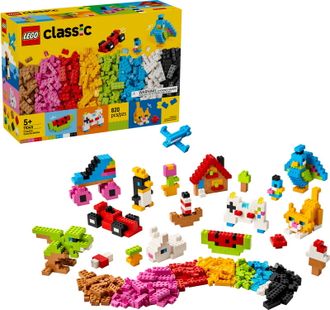 Конструктор LEGO Classic Креативные красочные кубики (11045) - фото 3 Конструктор LEGO Classic Креативные красочные кубики (11045) - фото 3