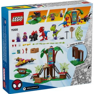 Конструктор Lego Marvel Битва Паука и раптора Гобби в штаб-доме на дереве (11200) - фото 1 Конструктор Lego Marvel Битва Паука и раптора Гобби в штаб-доме на дереве (11200) - фото 1