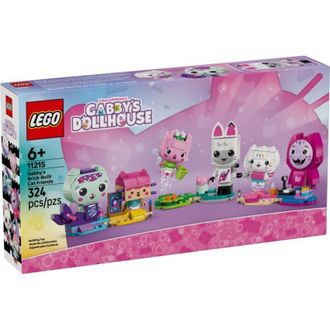 Конструктор LEGO Gabby's Dollhouse Друзья-кошки Габби из кубиков (11215) - фото 1