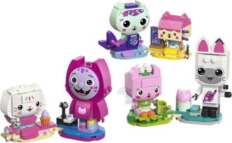Конструктор LEGO Gabby's Dollhouse Друзья-кошки Габби из кубиков (11215) - фото 3