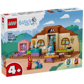 Конструктор LEGO Bluey Школа з Расті та Блуї (11221) - фото 1 Конструктор LEGO Bluey Школа з Расті та Блуї (11221) - фото 1