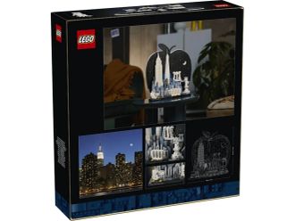 Конструктор LEGO Architecture Нью-Йорк - «Большое яблоко» (21066) - фото 3