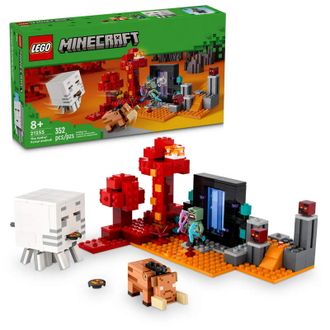 Конструктор Lego Minecraft Засада возле портала в Нижний мир (21255) - фото 3 Конструктор Lego Minecraft Засада возле портала в Нижний мир (21255) - фото 3