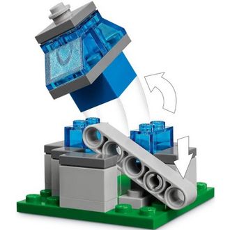 Конструктор Lego Minecraft Нападение на деревню с воздушным шаром Гаст (21273) - фото 3