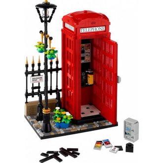 Конструктор Lego Червона лондонська телефонна будка (21347) - фото 2 Конструктор Lego Червона лондонська телефонна будка (21347) - фото 2