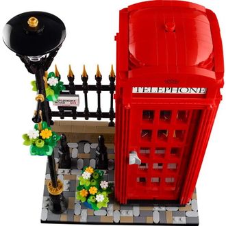Конструктор Lego Червона лондонська телефонна будка (21347) - фото 4 Конструктор Lego Червона лондонська телефонна будка (21347) - фото 4