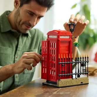 Конструктор Lego Червона лондонська телефонна будка (21347) - фото 7 Конструктор Lego Червона лондонська телефонна будка (21347) - фото 7