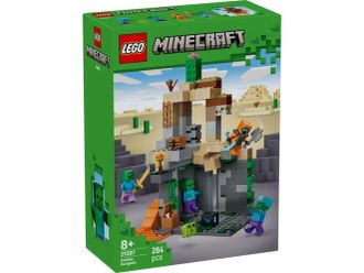 Конструктор LEGO Minecraft Подземелье зомби (21587) - фото 1