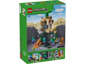 Конструктор LEGO Minecraft Подземелье зомби (21587) - фото 3