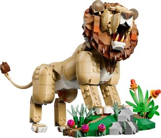 Конструктор LEGO Creator Дикі тварини: Величний лев (31386) - фото 2 Конструктор LEGO Creator Дикі тварини: Величний лев (31386) - фото 2