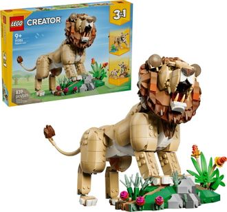 Конструктор LEGO Creator Дикі тварини: Величний лев (31386) - фото 3 Конструктор LEGO Creator Дикі тварини: Величний лев (31386) - фото 3