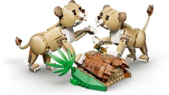 Конструктор LEGO Creator Дикі тварини: Величний лев (31386) - фото 11 Конструктор LEGO Creator Дикі тварини: Величний лев (31386) - фото 11