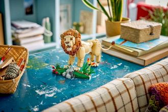 Конструктор LEGO Creator Дикі тварини: Величний лев (31386) - фото 13 Конструктор LEGO Creator Дикі тварини: Величний лев (31386) - фото 13