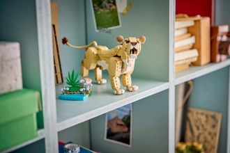 Конструктор LEGO Creator Дикі тварини: Величний лев (31386) - фото 14 Конструктор LEGO Creator Дикі тварини: Величний лев (31386) - фото 14