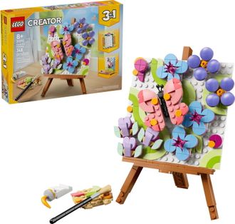 Конструктор LEGO Creator Декоративний живопис "Квіткове мистецтво" (31390) - фото 3 Конструктор LEGO Creator Декоративний живопис "Квіткове мистецтво" (31390) - фото 3