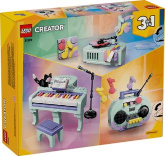 Конструктор LEGO Creator Музичний декор "Фортепіано з котом" (31392) - фото 1 Конструктор LEGO Creator Музичний декор "Фортепіано з котом" (31392) - фото 1